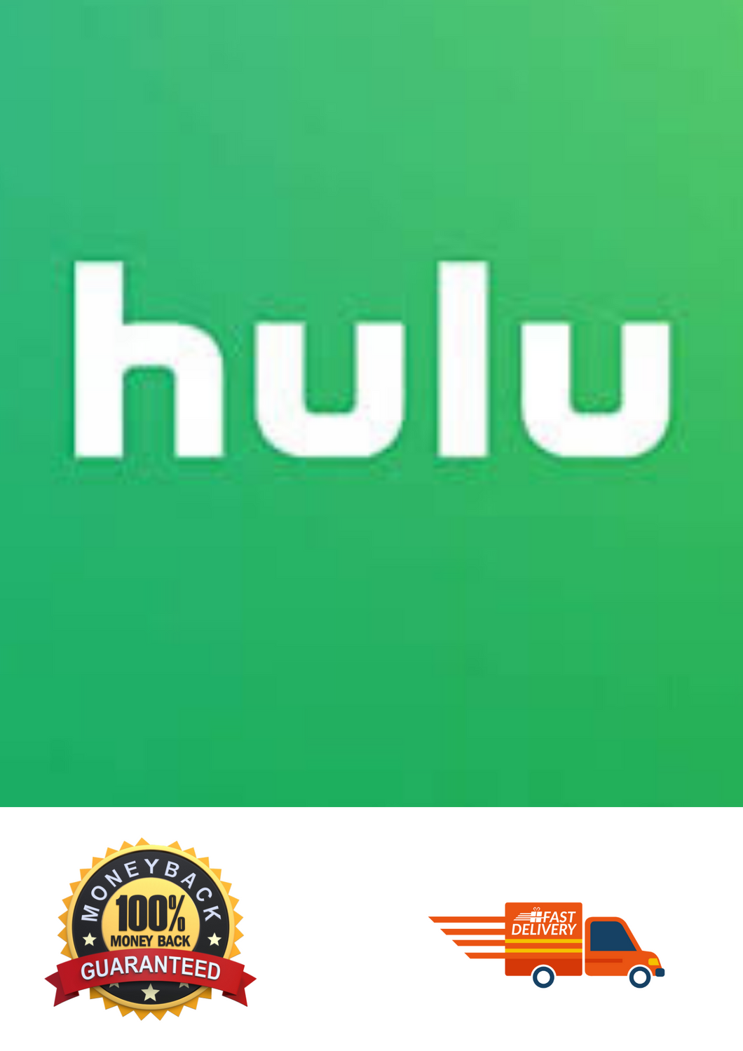 HULU PREMIUM LIVE TV 12 MONTHS WARRANTY INSTANT DELIVERY